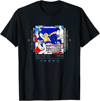 ソニックアドベンチャー Tシャツ Amazon | ソニックアドベンチャー Original Soundtrack Tシャツ